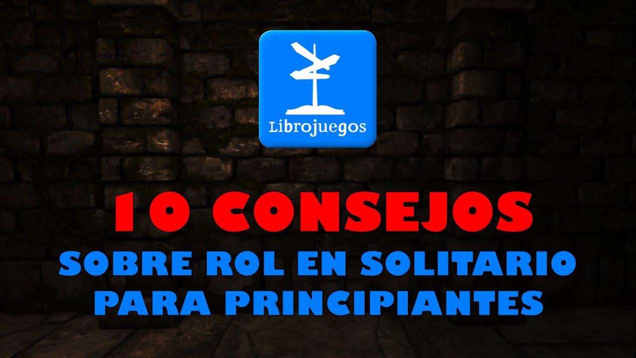 Rol en solitario: 10 consejos para principiantes