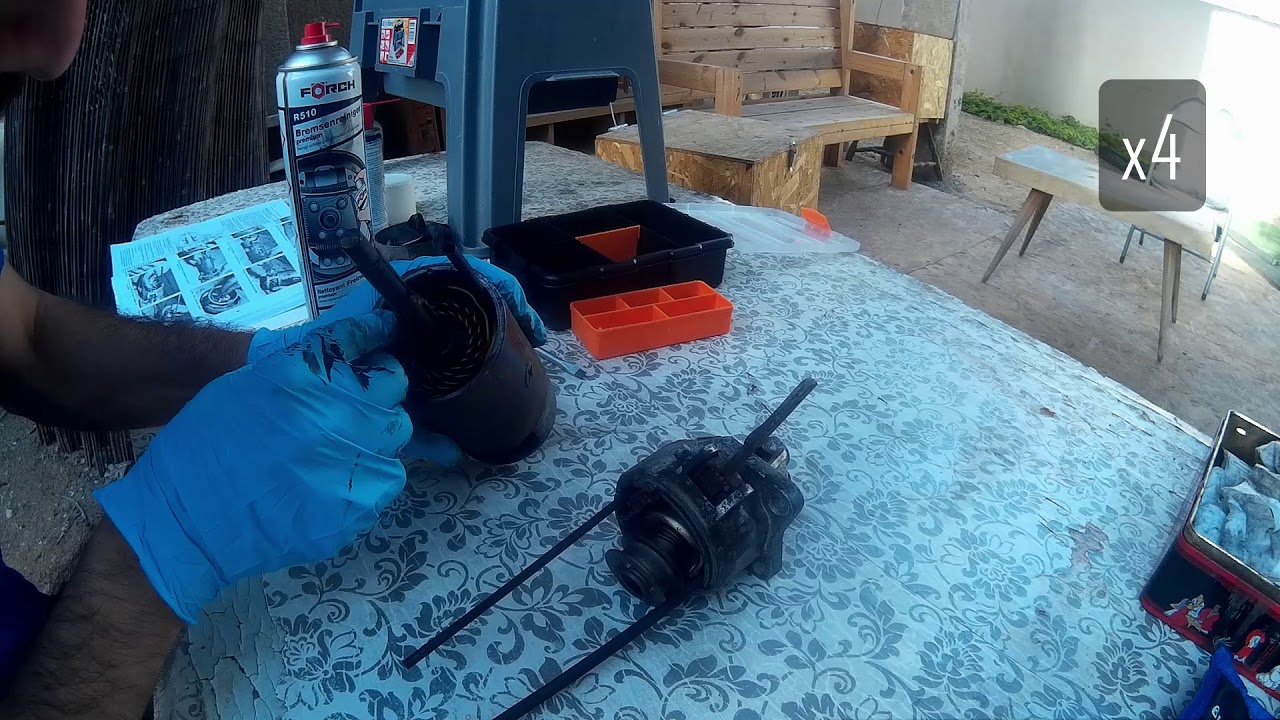 1969 Fiat 500L Starter Disassembly