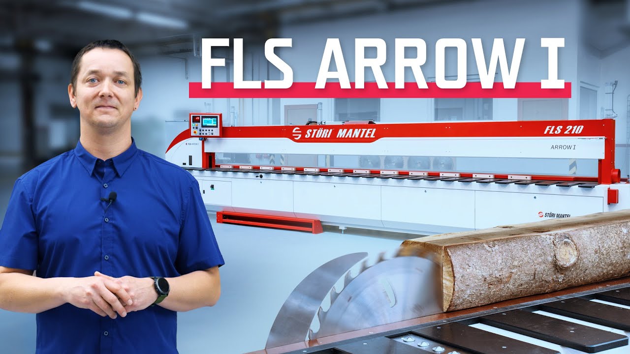 🔴 STÖRI MANTEL - Jednokotoučová rozmítací pila FLS Arrow I