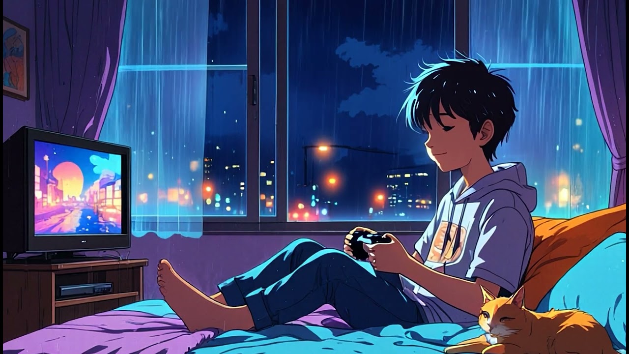 SOUNDS TO WORK - STUDY, OR GAME - GAMEBOY LOFI & HIP HOP 02