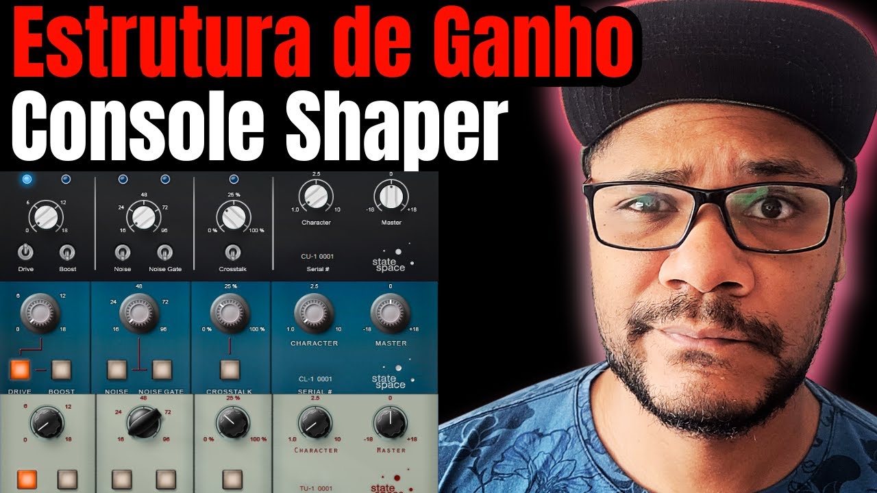 Estrutura de Ganho no Studio One usando o Console Shaper | Dicas de MIXAGEM E MASTERIZAÇÃO #mixagem