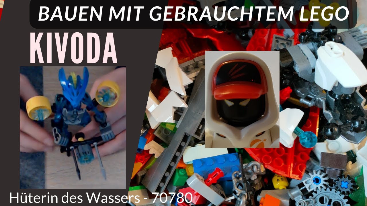 LEGO Bionicle Kivoda- 70780 - H&uuml;terin des Wassers &ndash; Aufbau und &Uuml;berblick.