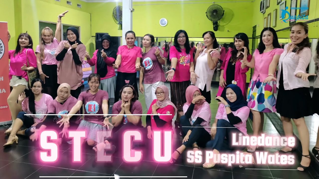 Linedance STECU _ Choreo by Astri Dwi | Sanggar Senam PUSPITA - Wates