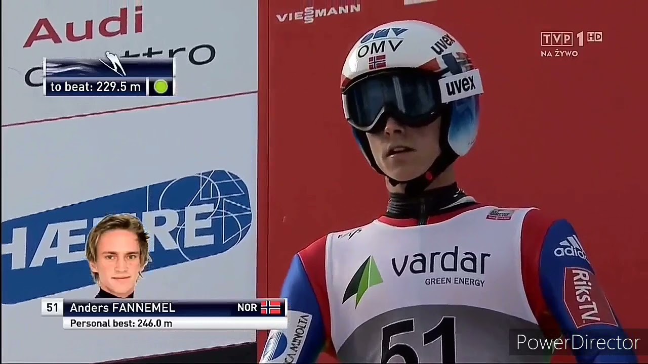 Anders Fannemel - 251.5 m Old World Record Vikersund 2014/15