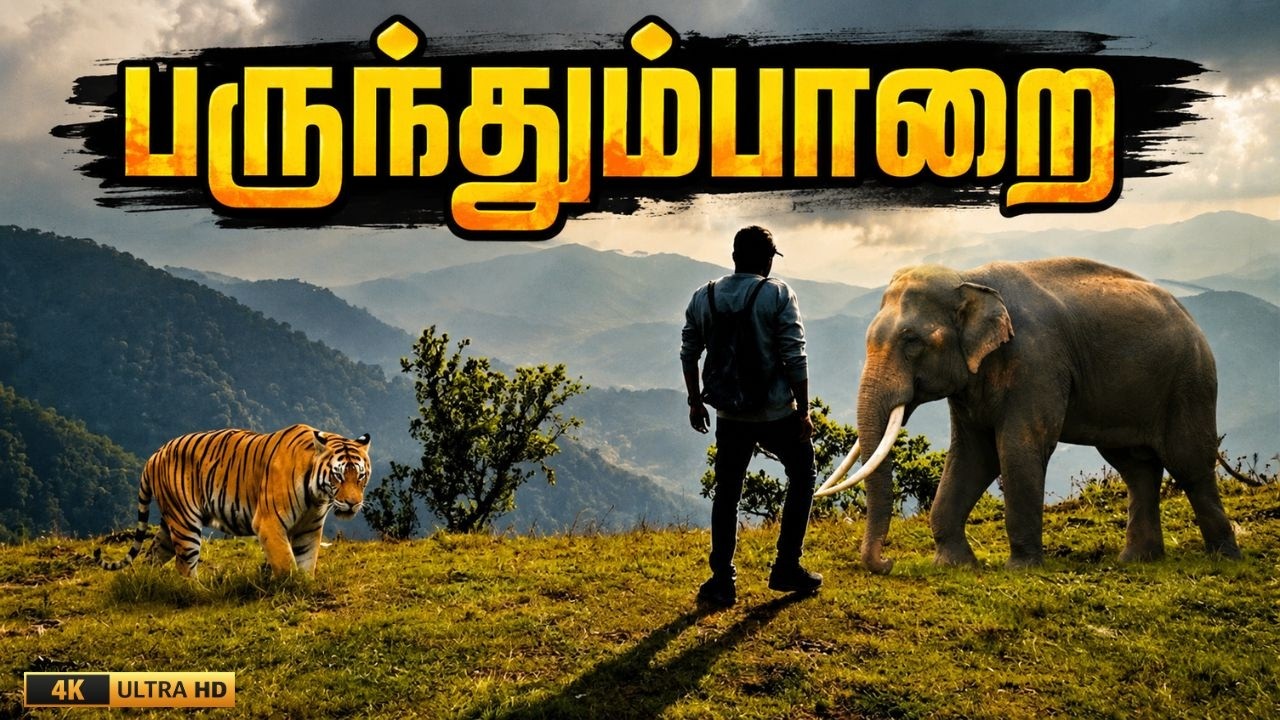 🔥காலை நேரத்தில் புலிகள் காட்டில் | மாலை நேரத்தில் பருந்தும்பாறை View Point @SimbaaVlogs