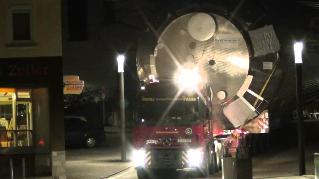 Paule Schwertransport Silo Neuhausen / Filder