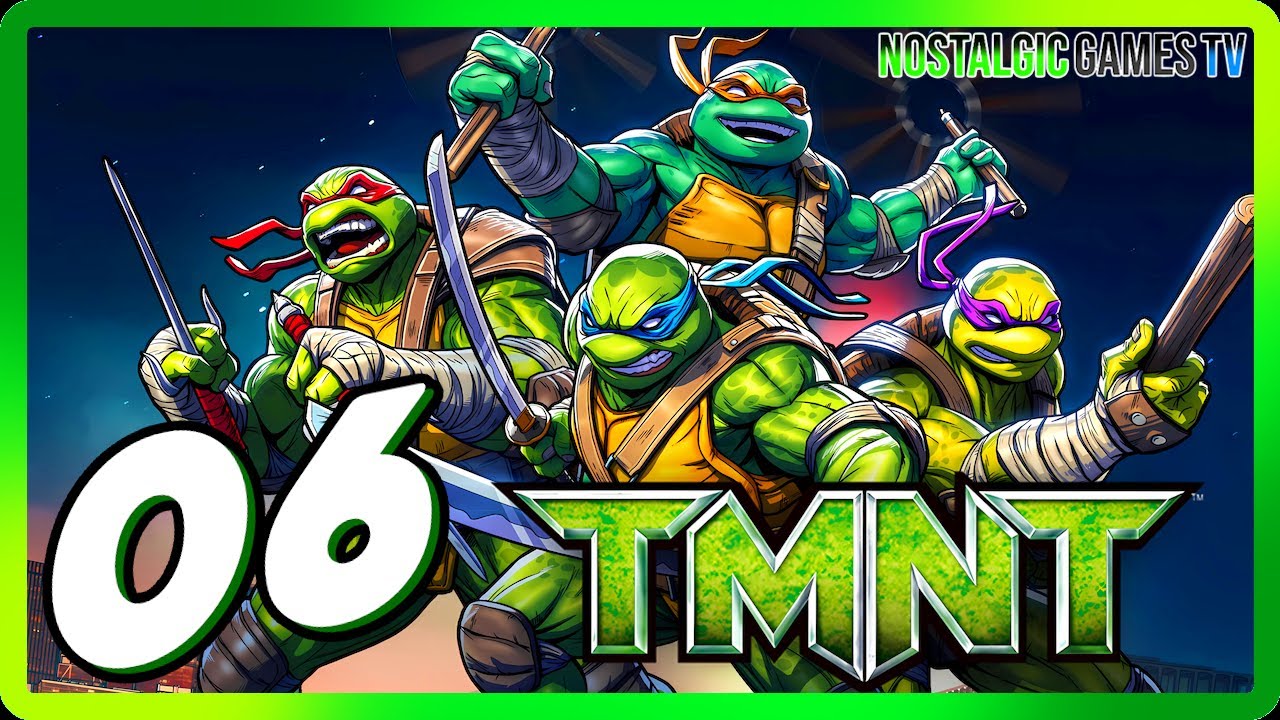TMNT (Черепашки-ниндзя) #06 | Время ниндзя-металок | Xbox 360 | Без комментариев |
