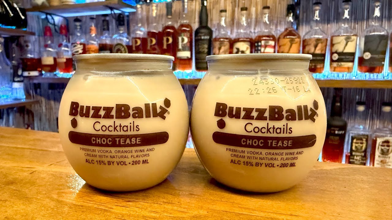BuzzBall Chocolate Tease Review/Tasting. Another BuzzBallz at the bar!!!!!