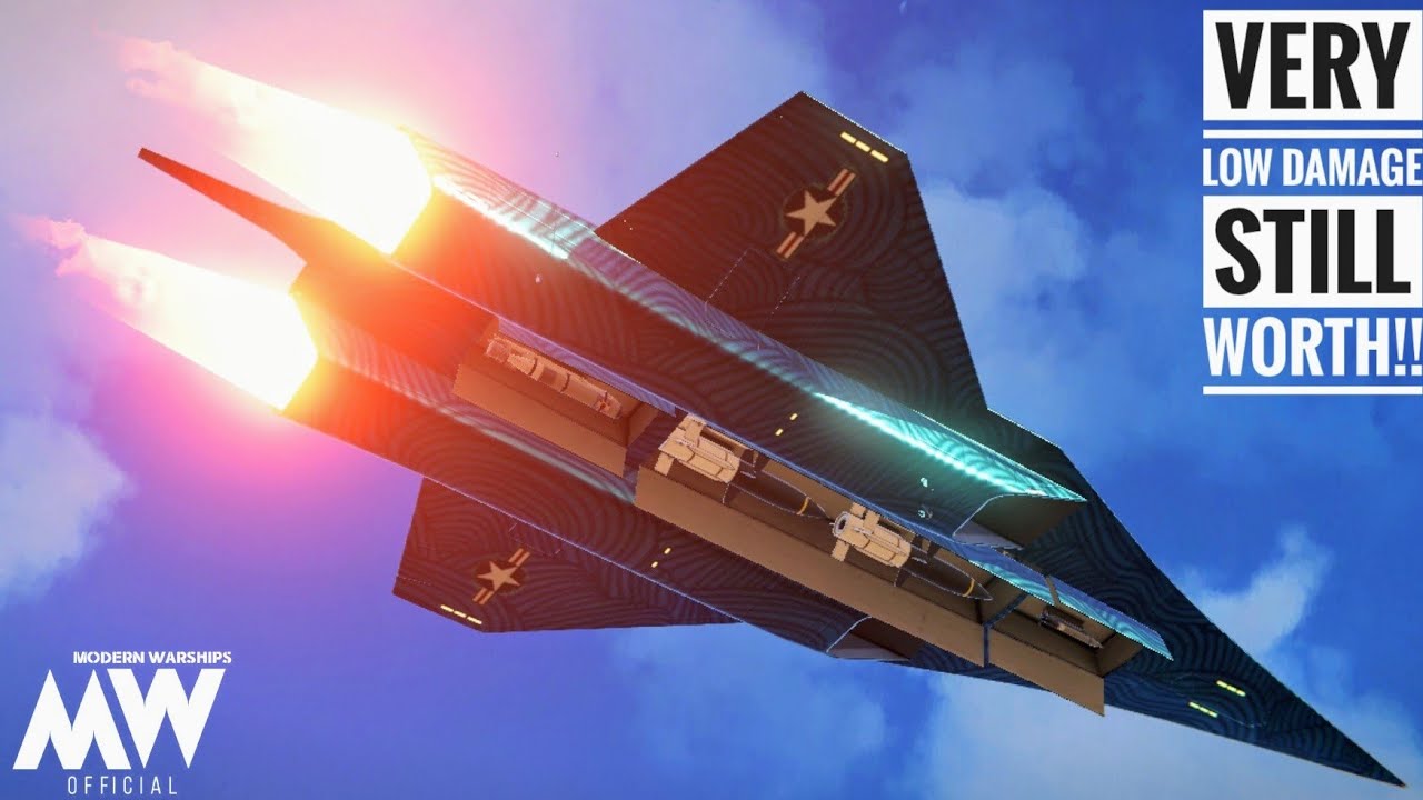 SR-72 Dark Star - Bomber but damage like striker, still worth!! - Modern Warships
