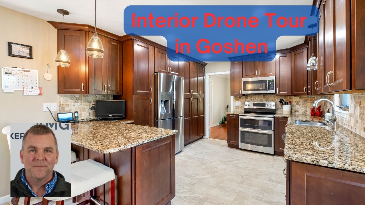 House for Sale in Goshen KY-Interior Drone Tour