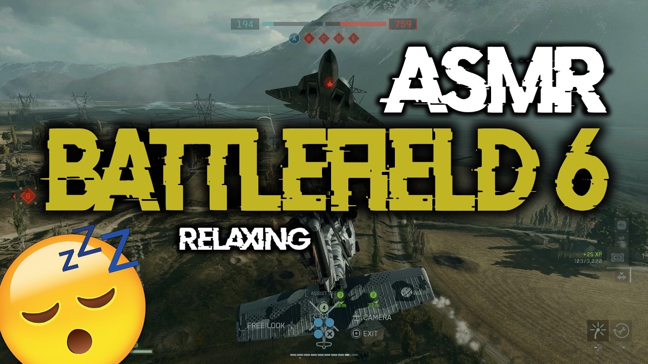 ASMR - Battlefield 6 multiplayer Chaos and relaxing 😴