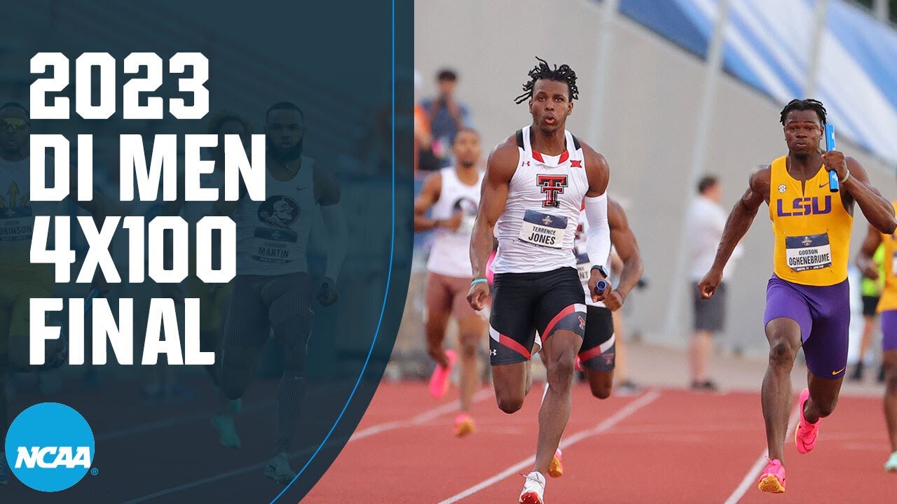 Men's 4x100m - 2023 NCAA outdoor track and field championships