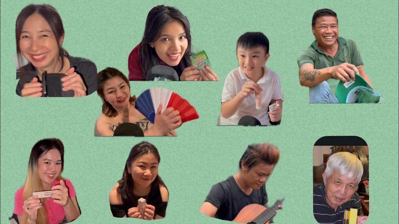 Free style ASMR with sisters, cousins and relatives Part l 