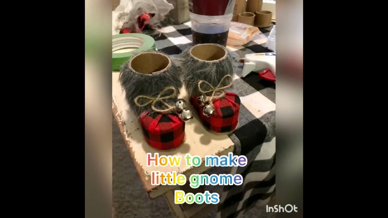 How to make little gnome boots