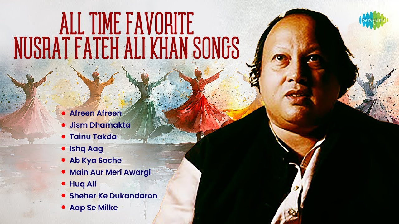 All Time Favorite Nusrat Fateh Ali Khan Songs | Afreen afreen | Non Stop Nusrat Fateh Ali Khan Songs