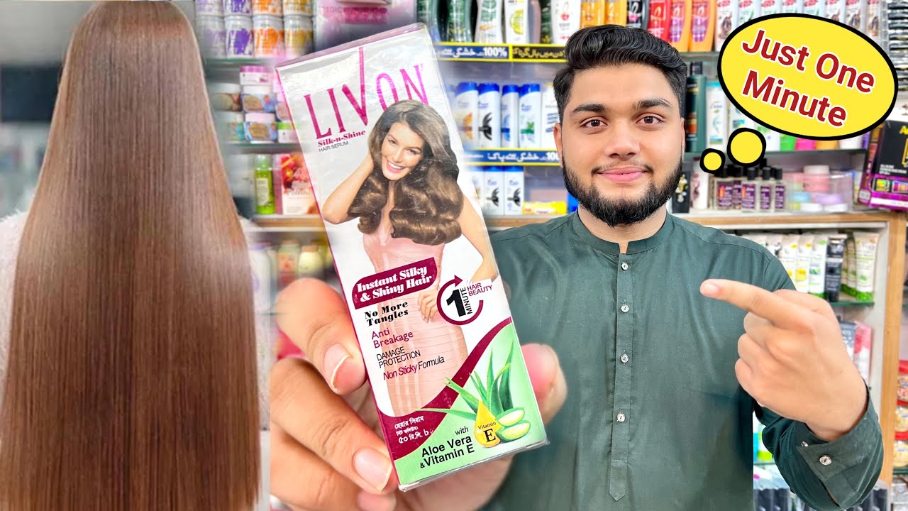 Instant Silky & Shiny Hair In Just 1 Minute | Livon Hair Serum Kaise Use Kare