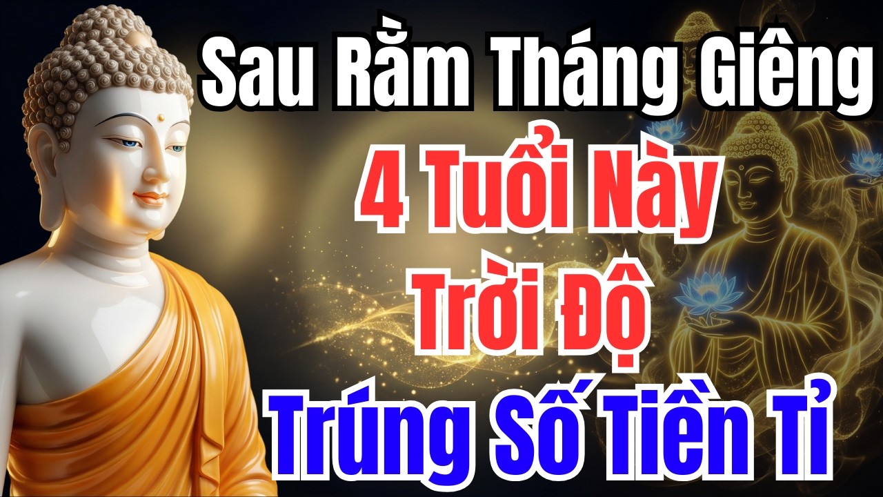 SAU RẰM THÁNG GIÊNG : 4 Tuổi Này Dễ Gặp Đại Lộc, Tiền Bạc Tự Đến, Gia Đình Giàu Sang