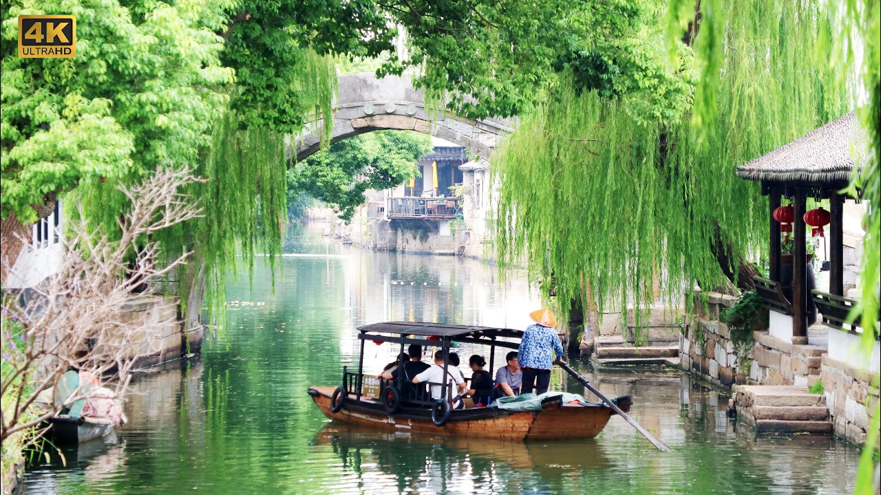 4K | Suzhou Jinxi Ancient Town, a lesser-known but stunning China's water town, over 2,000 years old