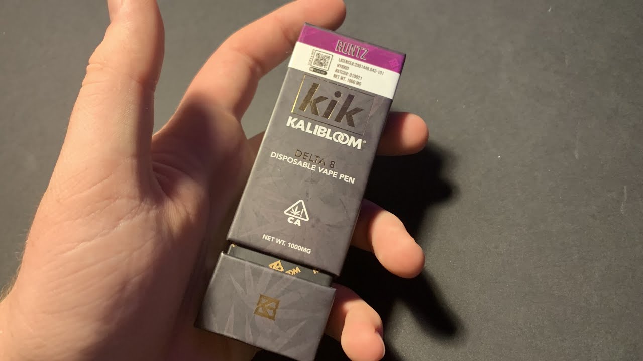 Kalibloom Kik delta 8 THC Disposable Review