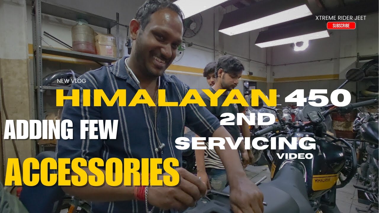 HIMALAYAN 450 SECOND SERVICE || Shocking Bill Amount On The  second servicing |HIMALAYAN 450