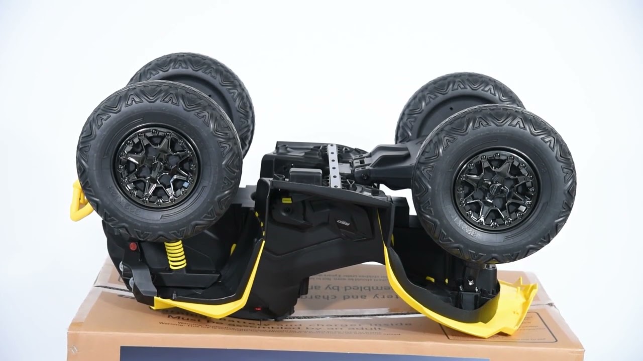 How to assemble Licensed Can-AM kids battery ATV, Assembling Video of DK CA002 2motors