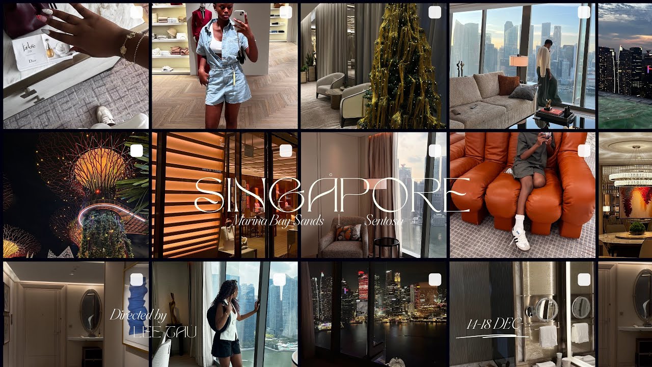 Penthouse views |Singapore vlog | 3rd vlog!