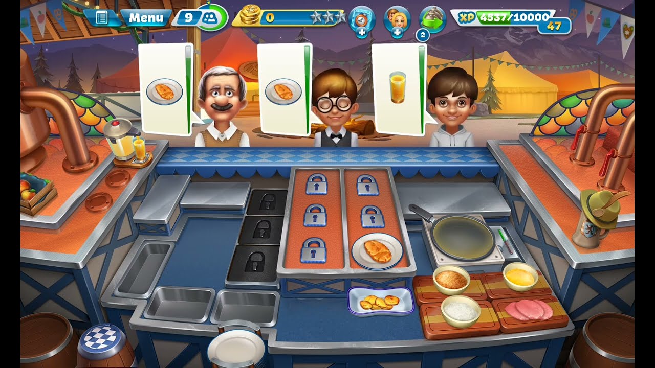 @Cooking fever#_4New restaurant