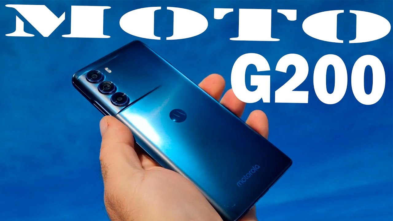 Motorola Moto G200 - МОЩЬ !!! 💥Недооцененный смартфон за КОПЕЙКИ 🤷‍♀️ ВОТ ЭТО Я ПОНИМАЮ 👏
