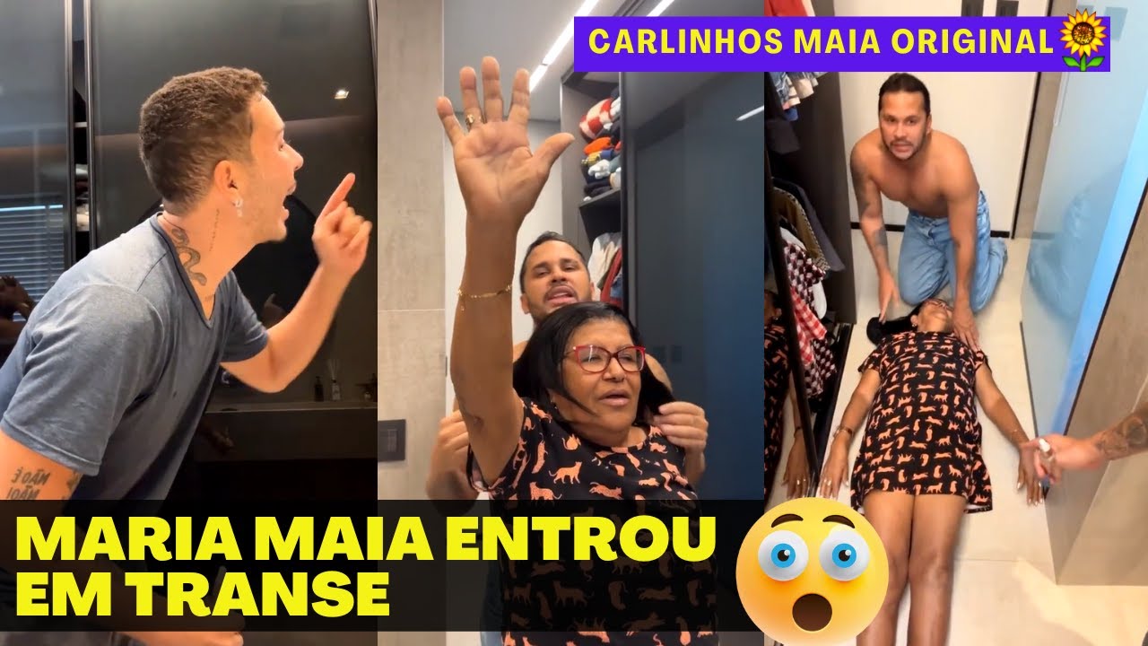 MARIA MAIA CAIU | LUCAS GUIMARÃES FAZ MARIA MAIA CAIR, CARLINHOS FICOU BRAVO 😲😲 | CARLINHOS MAIA 🌻
