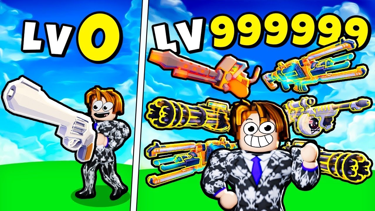 CONSEGUI TODAS AS ARMAS AJUDANTES SECRETAS PARA DOMINAR MUNDOS NO ROBLOX (Blox Firearms Simulator)