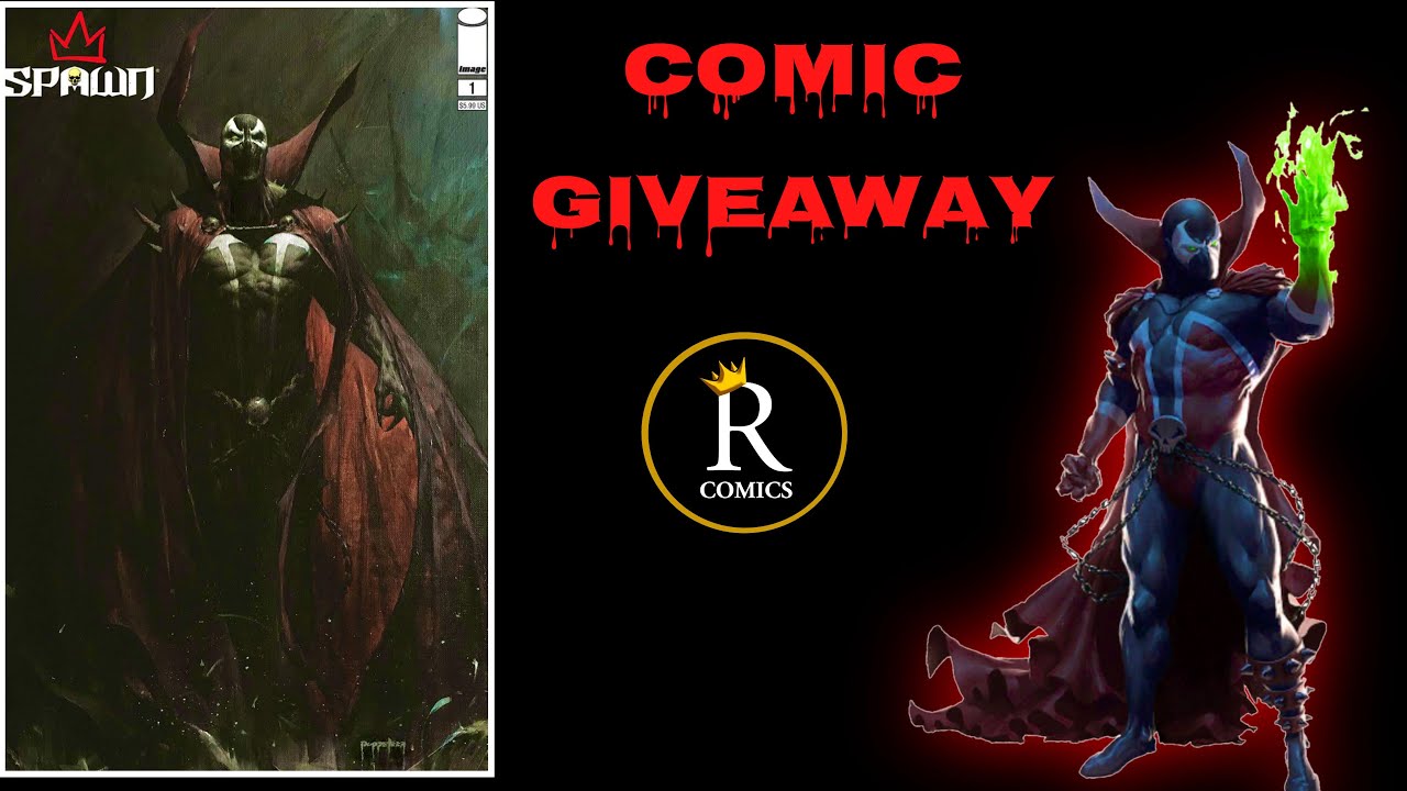 King Spawn Comic Book Giveaway [ Rules For Entry In This Video ] Rated Comics