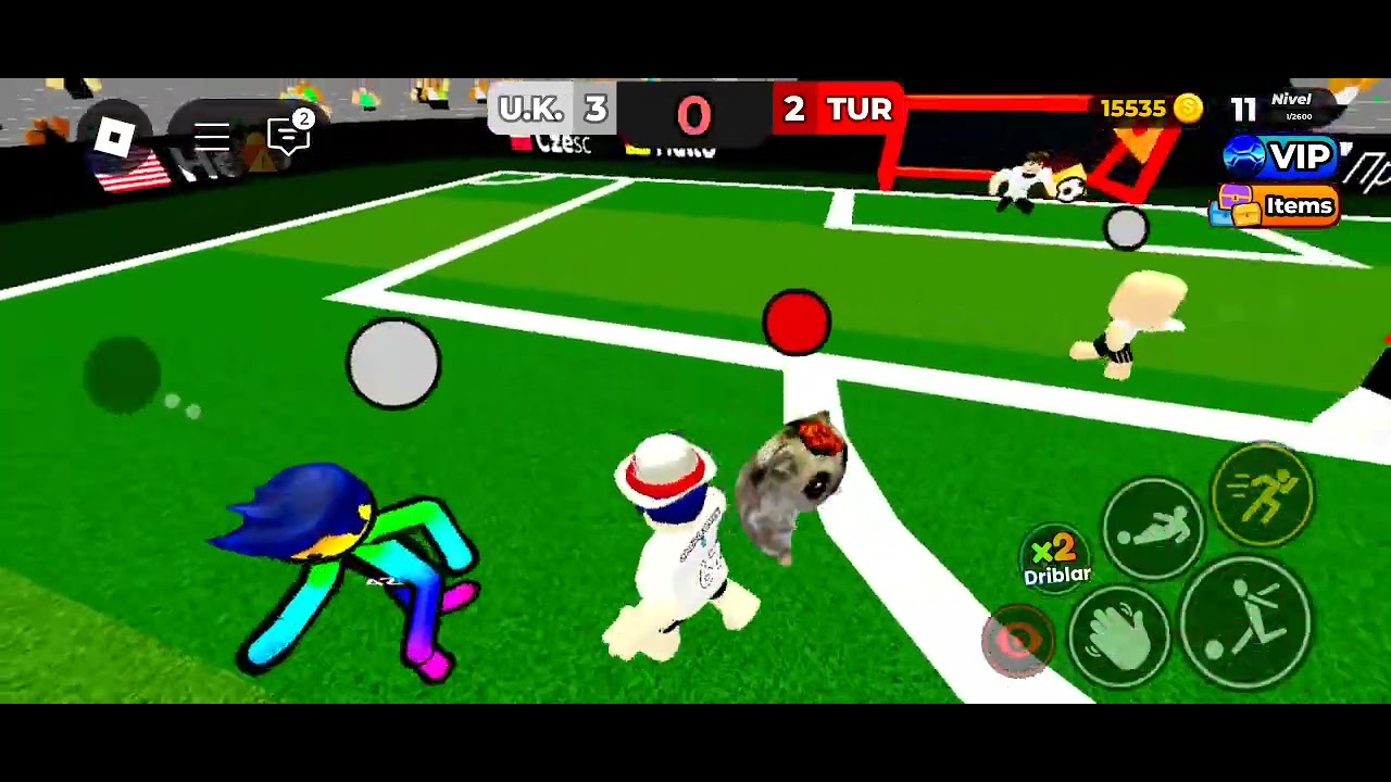 jugando fútbol pro parte 3 en roblox