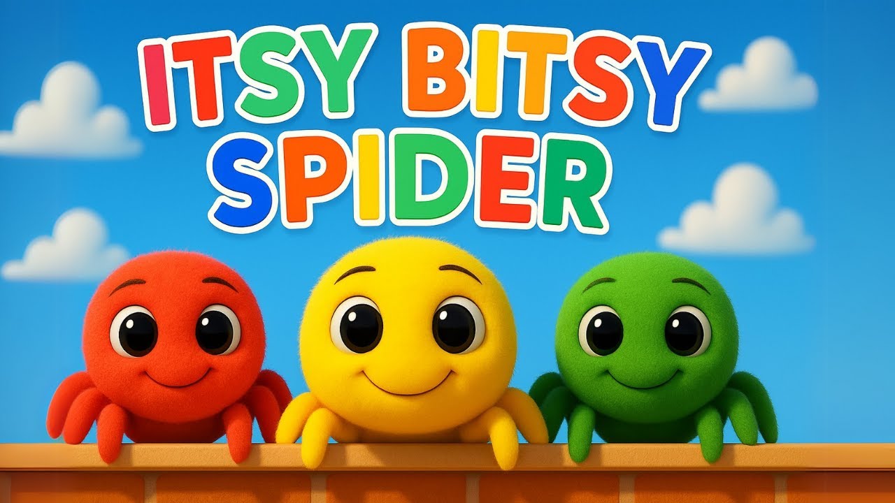 Itsy Bitsy Spider | Chuchu & Gigi Sing Along | Nursery Rhymes for Kids
