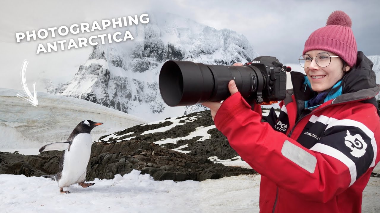 Фотограф со штативом переходит на ручную съёмку: фотографии Антарктиды