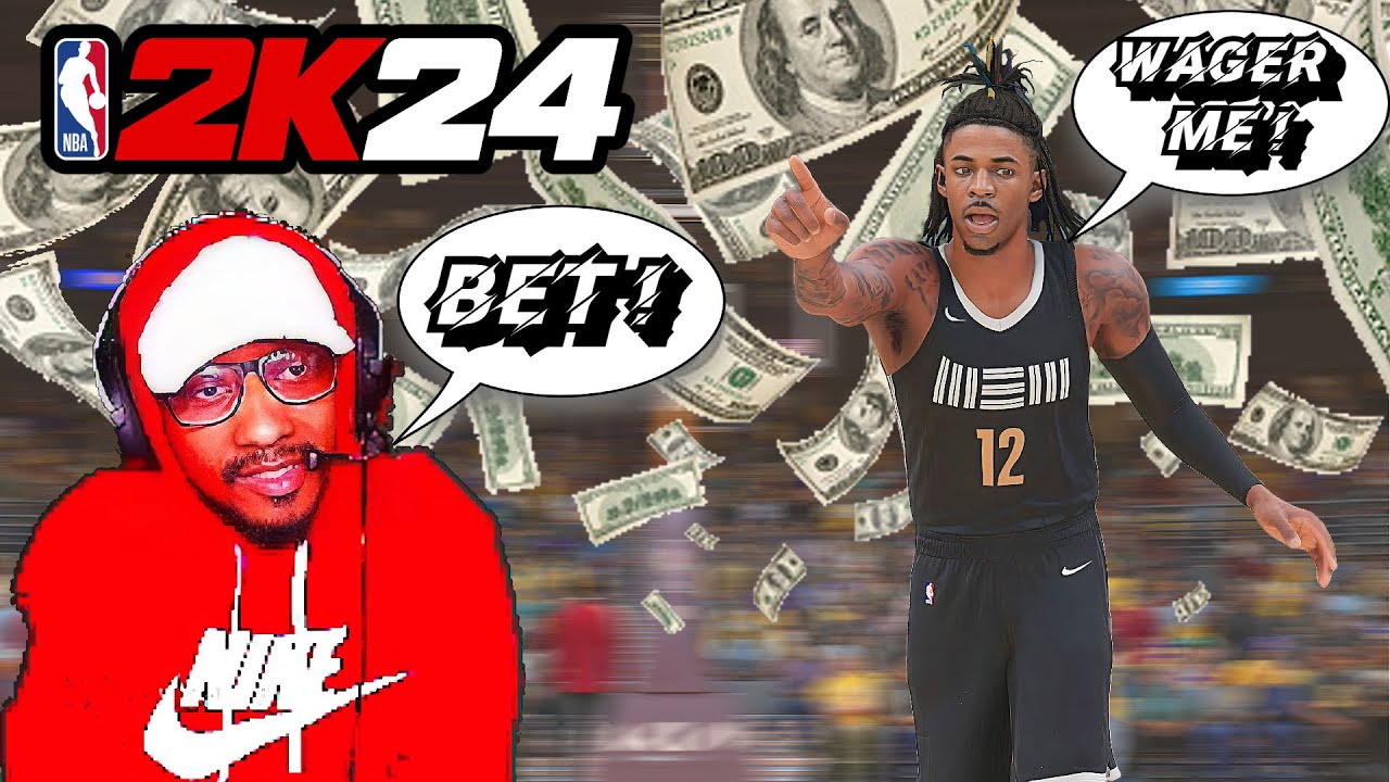 MY 1st WAGER ! (Origin Story) | NBA 2K24 Play Now Online