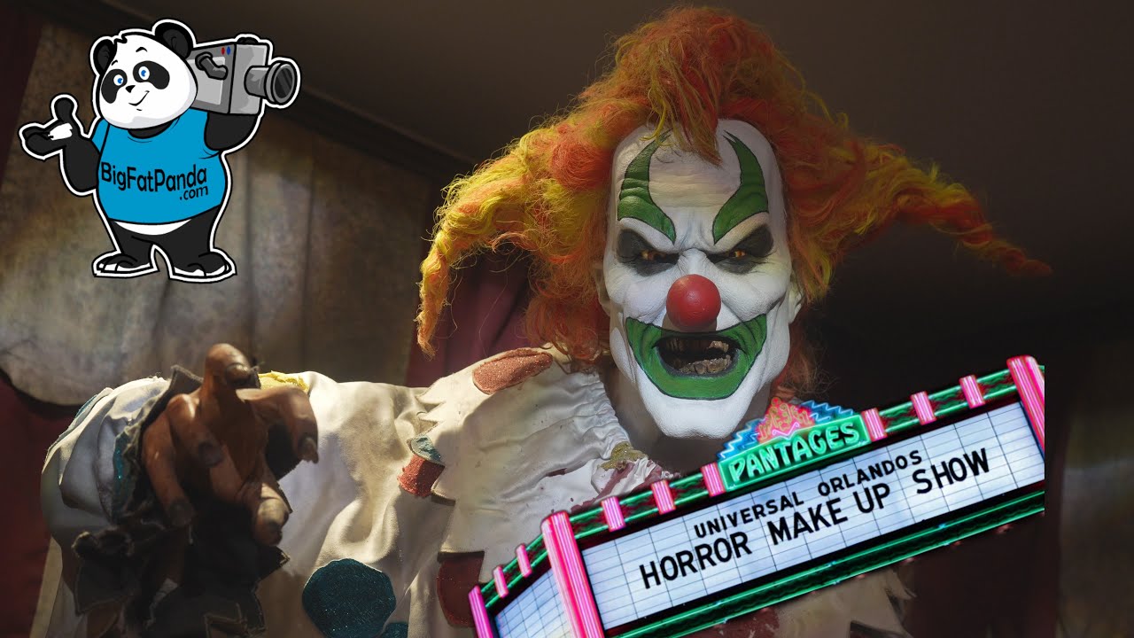 NEW 2024 Universal Studios HORROR MAKE UP SHOW - Orlando Florida - Comedy Show