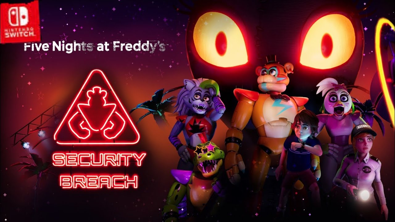 FNaF Sercurity Breach||Full game on SWITCH||No Commentary
