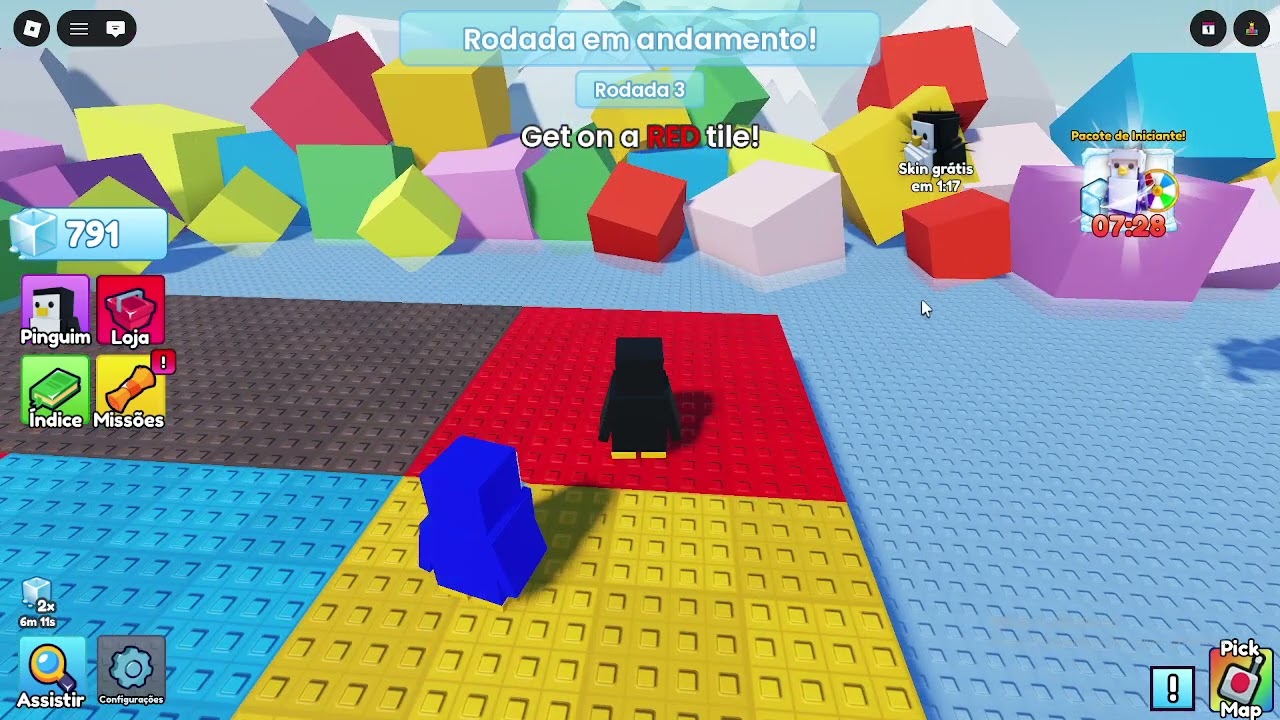 caos no Knockout(Roblox)