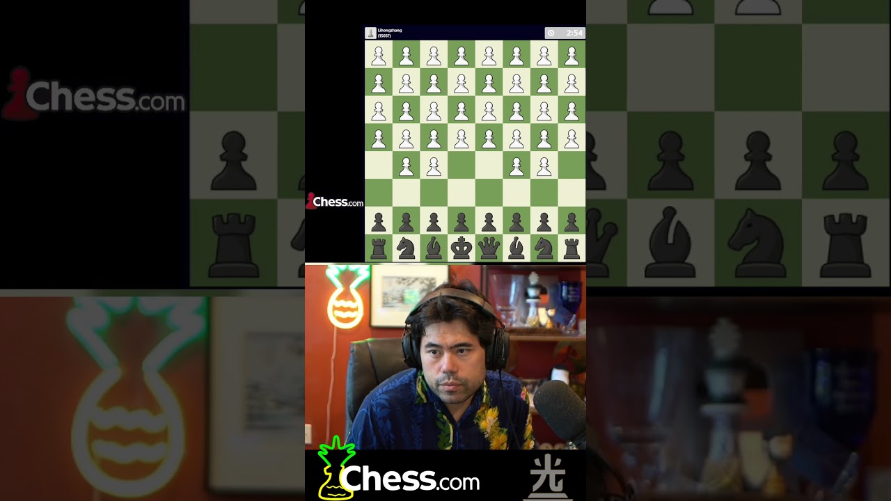 Hikaru's 1st HORDE Game EZ Clap #gmhikaru #horde #chess