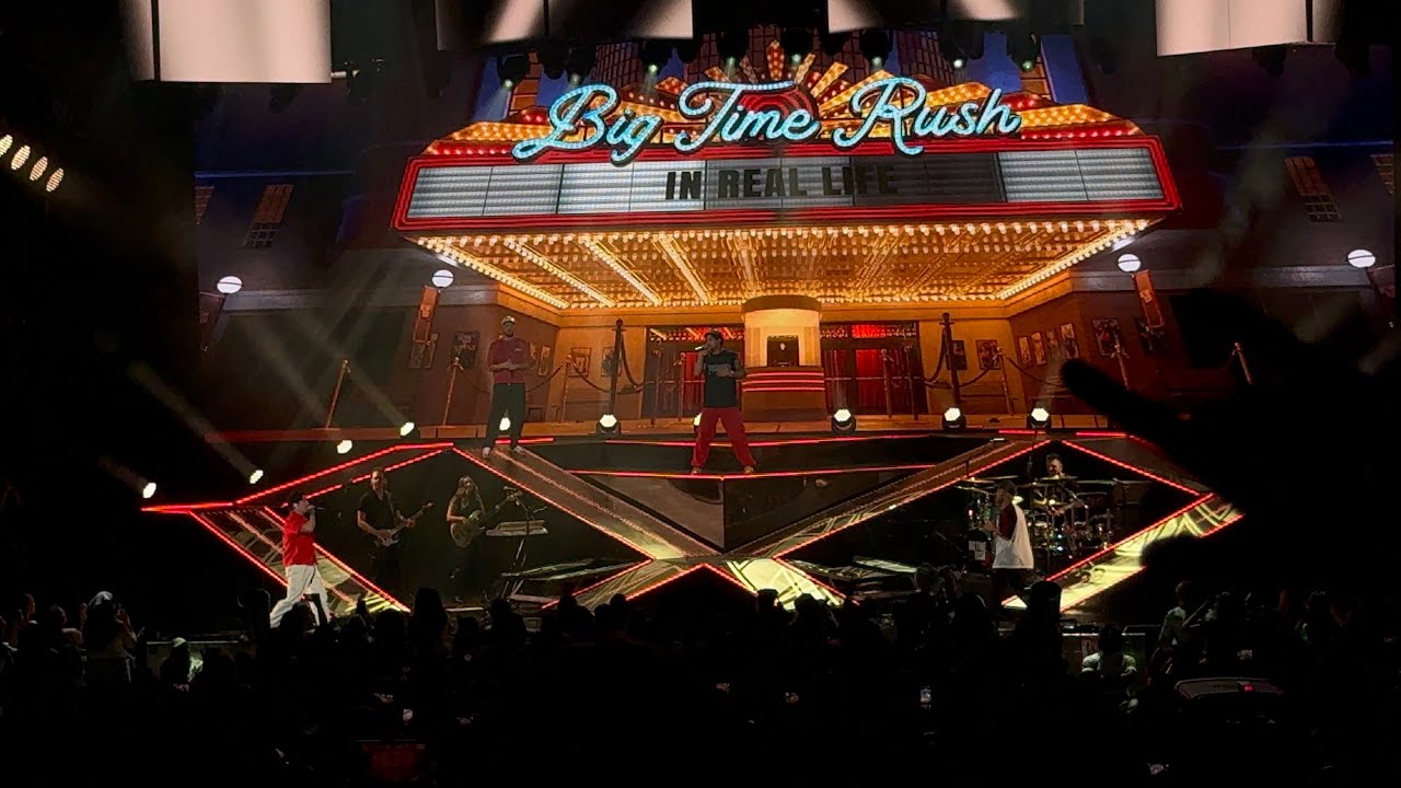 Big Time Rush- Shot In The Dark/ Big Night live @ TD Pavilion at the Mann Philadelphia, Pa 8/2/25