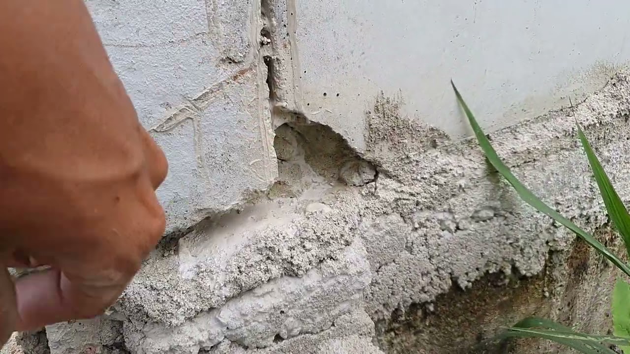COLUNAS NO BLOCOM (BLOCÃO) DE ISOPOR - CUIDADO! - FAÇA VOCÊ MESMO