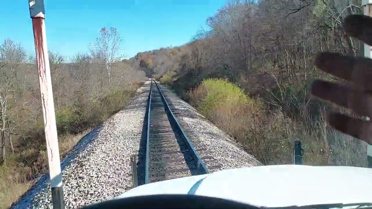 Riding the Rails MP 0.0 to MP 4 on the Cumberland Mine Railroad