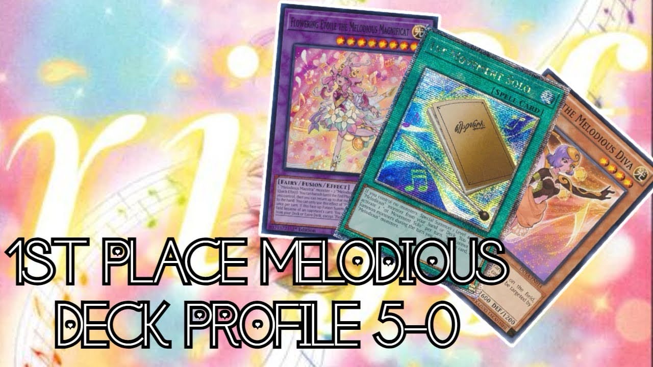 Yu-Gi-Oh 1st Place Pure Melodious Deck (Post Banlist INFO) Budget Deck