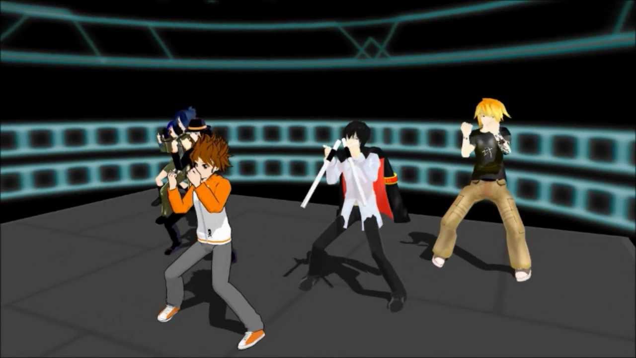 Katekyo Hitman Reborn! Gangnam Style MMD