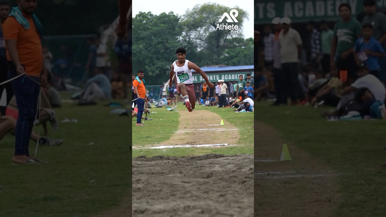 10th Haryana State Open Junior Athletics Championships #triplejump  #athletepoint #jd #juniorathlete