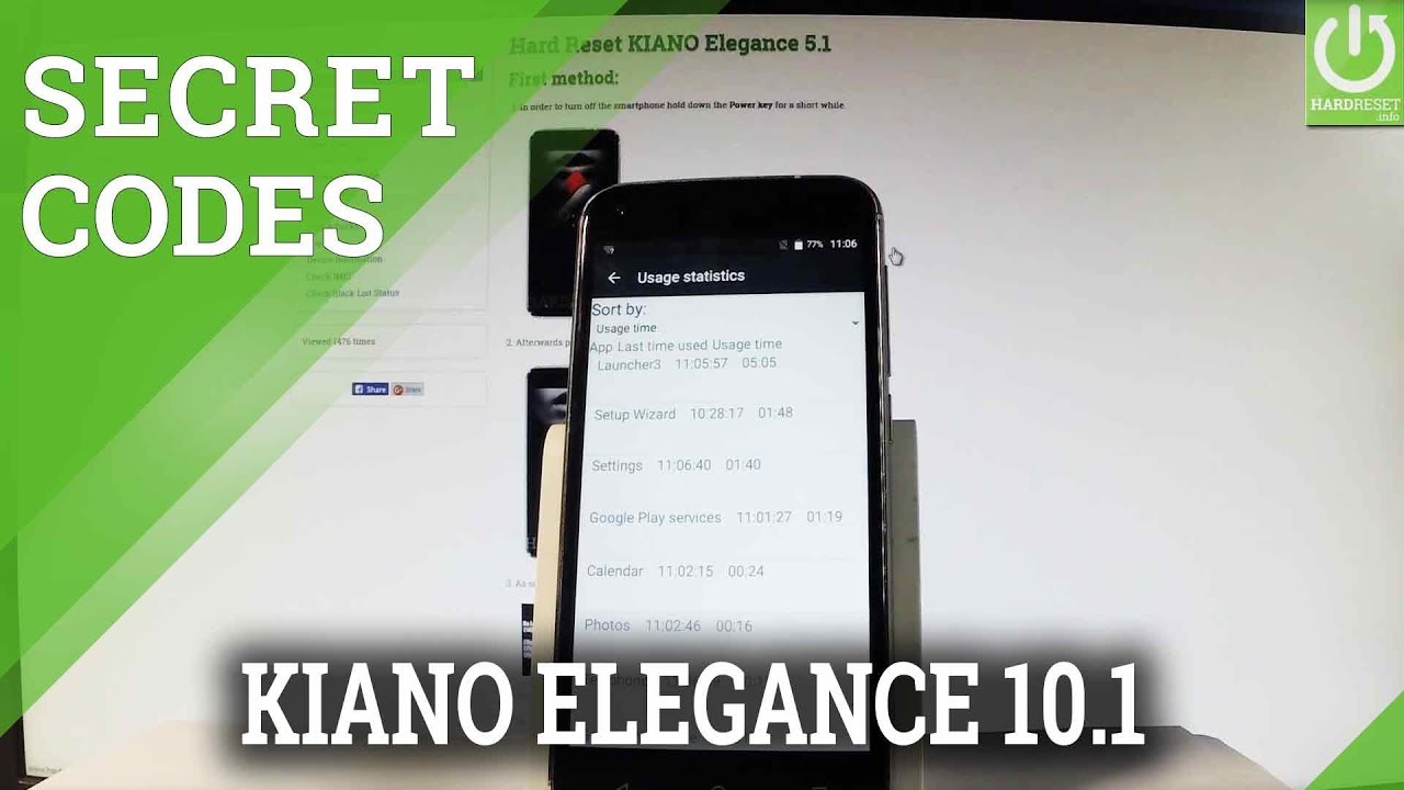 KIANO Elegance 5.1 КОДЫ / Хитрости / Советы / Скрытый режим