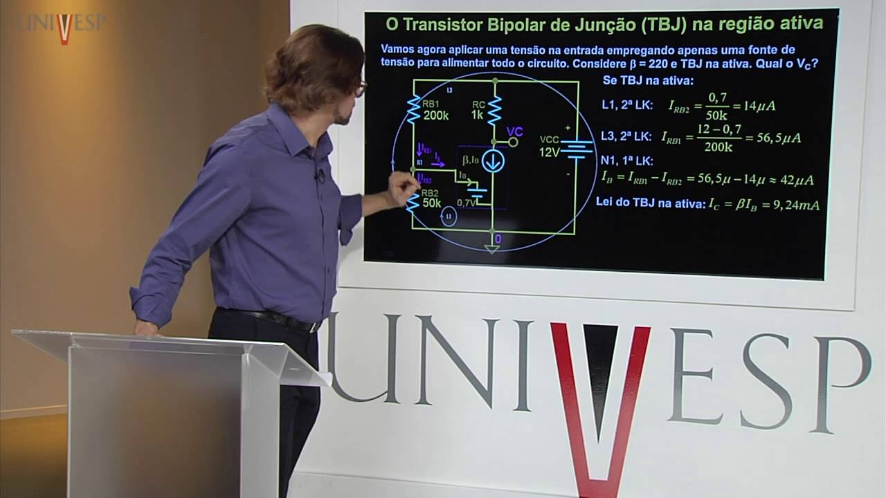 Eletrônica Aplicada - Aula 05 - A polarização do transistor bipolar de junção (TBJ)