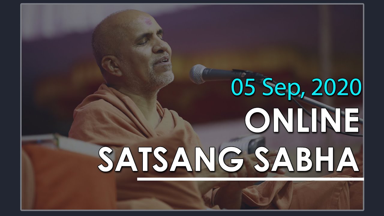 Rajipa No Vichar | Swaminarayan Katha | HDH Swamishri | 05 Sep, 2020