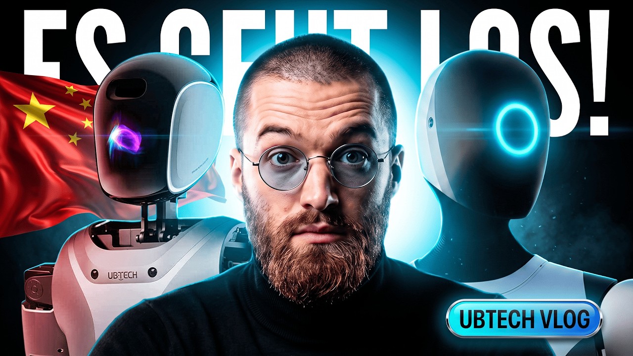 Ich war beim gr&ouml;&szlig;ten Humanoiden Roboter Hersteller der Welt: DAS kommt jetzt aus China