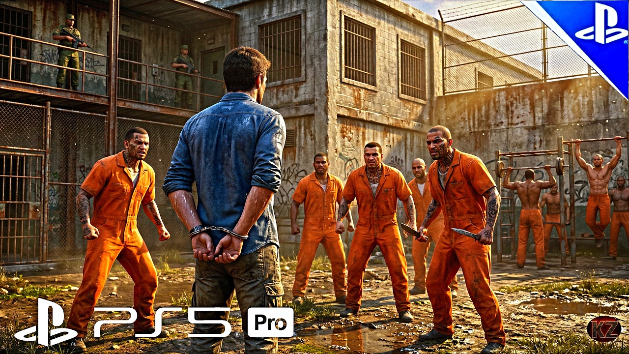 FUJA ou MORRA no INFERNO: PIOR prisão do Panamá! Uncharted 4 | GRÁFICOS ULTRA REALISTA 4K 60FPS